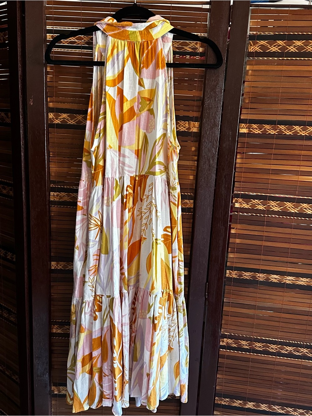 Nicole Miller Viscose Linen Button Dress - Picture 2 of 6